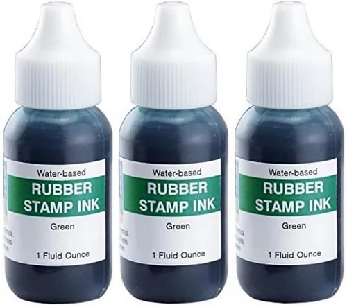Vista 11 de Infusion Botellas de repuesto de tinta de sellos, 1 onza, paquete de 3, color negro