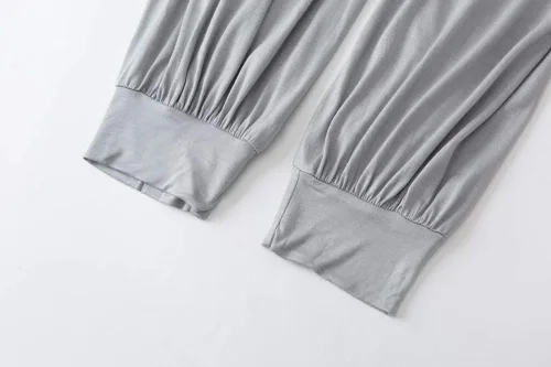 Vista 36 de Pantalones de algodón modal para mujer de AvaCostume, pantalones suaves para practicar yoga o deportes.