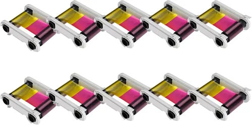 Vista 2 de 2 cintas de color Evolis Zenius R5F002AAA - YMCKO - 200 impresiones con demostración de software Bodno