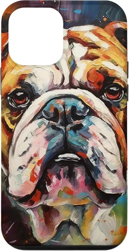 Vista 16 de Funda para iPhone 14 Pro Max English Bulldog Pet Paw Men Women Dog Lover