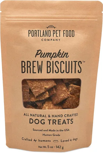 Vista 13 de CRAFTED BY HUMANS LOVED BY DOGS Portland Pet Food Company - Golosinas para perros con galletas de tocino (1 paquete, bolsa de 5 onzas), totalmente