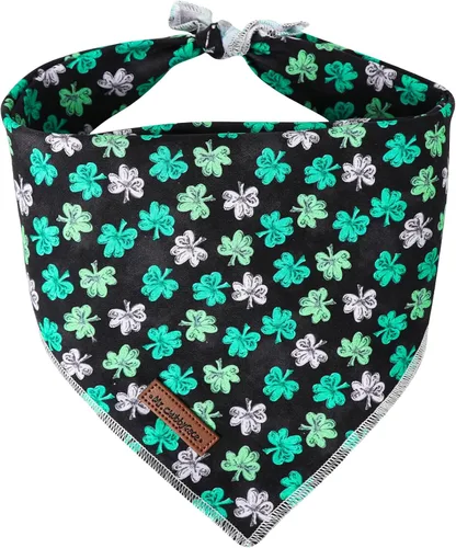 Vista 28 de MR. CHUBBYFACE Pañuelos azules con rayas para perros, reversibles, baberos triangulares, bufanda, accesorios para perros, gatos, mascotas