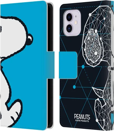 Vista 25 de Head Case Designs Peanuts Charlie & Woodstock Nap Halfs and Laughs - Funda de piel tipo cartera con licencia oficial compatible con Apple iPhone 11