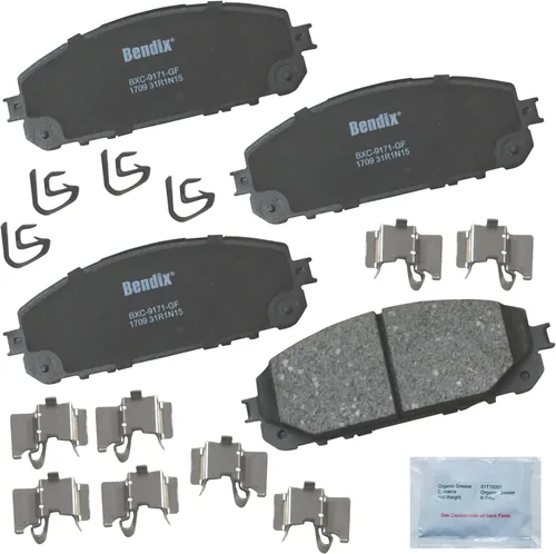 Vista 111 de Bendix - Pastillas de freno Priority1 CFM149 para Blue Bird TC1000, Chevrolet C30, Pickup, C35, C3500HD, G30, Van, K30, P30, R30, R3500, V30, V3500