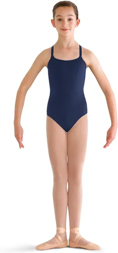 Vista 4 de Bloch Maillot camisola con correa ajustable Pranay para niñas Negro