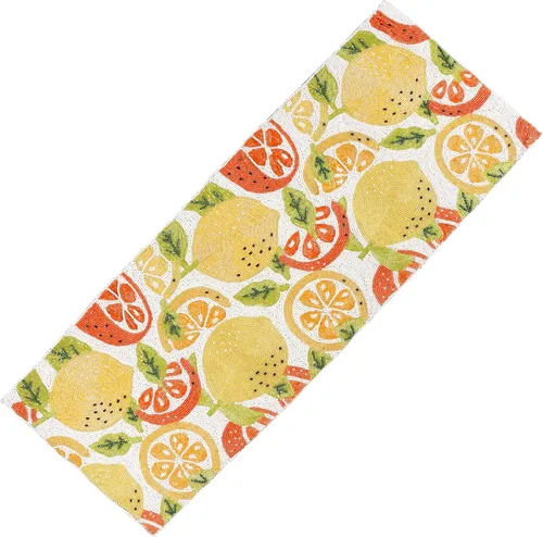 Vista 26 de Camino de mesa con cuentas de 36 pulgadas de diseño elegante infinito - Decoración de mesa para bodas, fiestas, días festivos, regalos y uso diario
