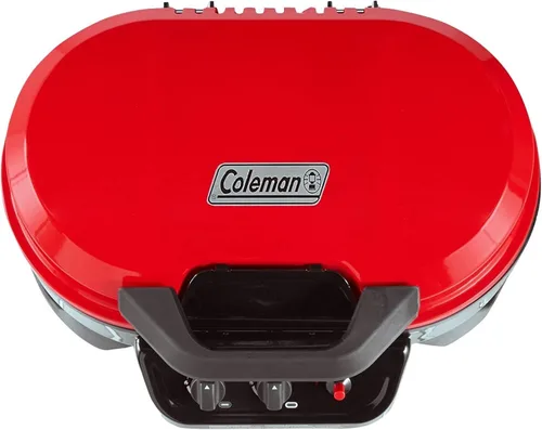 Vista 6 de Coleman RoadTrip 225 Portable Tabletop Grill, 2-Burner Gas Grill with Matchless Ignition & Adjustable Temperature Control, 11,000 BTUs of Power for