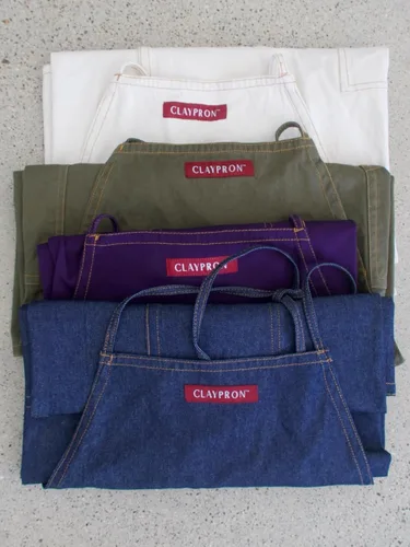 Vista 2 de BLUE DENIM, el delantal original dividido superpuesto para alfareros, chefs, jardineros, artistas, hombres y mujeres