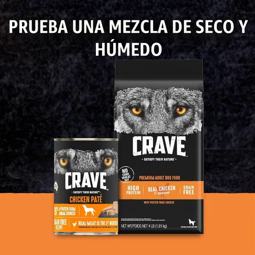 Vista 10 de Crave Comida con proteína para perros, libre de granos, adulto