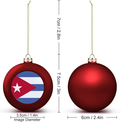 Vista 52 de Boobs Funny Shatterproof Matte Christmas Balls for Tree Wreath Home Decor 1PCS