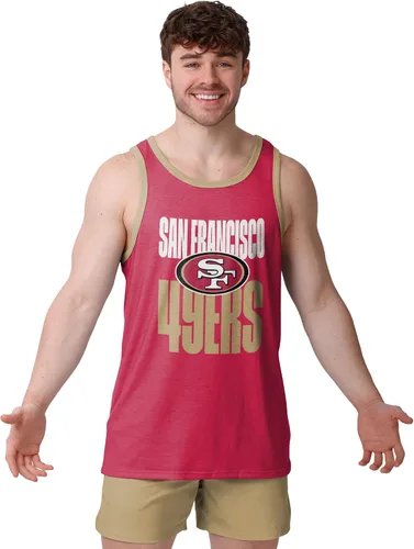 Vista 24 de FOCO NFL Mens NFL Team Logo Fashion Shirt Sleeveless Top