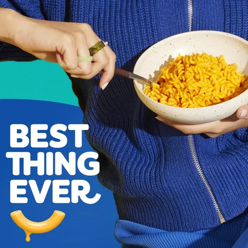 Vista 5 de Kraft Spirals Original Mac & Cheese - Cena de Macarrones con Queso, Caja de 5.5 oz