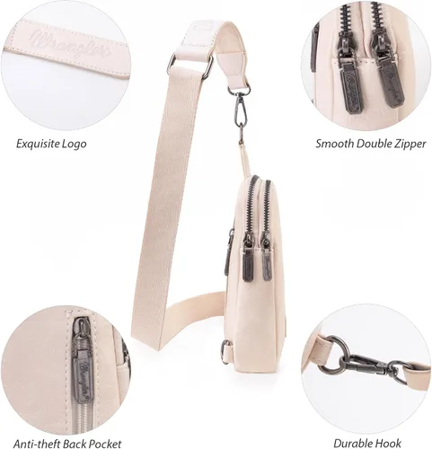 Vista 4 de Wrangler Crossbody Bags for Women Sling Cross Body Purse