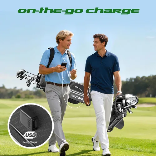 Vista 2 de Bolsa de Golf con Soporte Junior - Bolsa de Golf Juvenil para Edades 6-14, Bolsa de Golf con Soporte Ligera para Niños