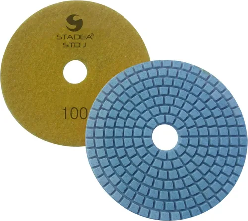 Vista 23 de PPW101D Almohadillas de pulido de lijado de hormigón grano de 4 pulgadas 30 - Almohadillas de diamante para piso de mármol de terrazo de hormigón