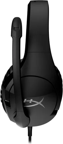 Vista 8 de HyperX Cloud Stinger S - Auriculares para juegos, para PC, sonido envolvente virtual 7.1, ligeros, espuma viscoelástica, cuero sintético suave