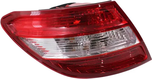 Vista 6 de KarParts360 Conjunto de luz trasera para Mercedes-Benz C300/C350 2008 09 10 2011 lado del conductor para MB2800129 204 906 83 02