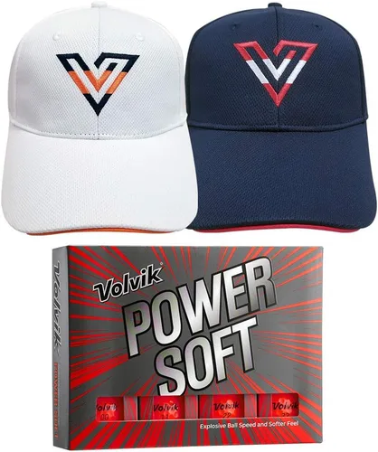 Vista 14 de Volvik Power Soft Explosive Ball Speed Golf Balls Set de regalo