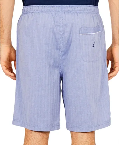 Vista 2 de Nautica - Pantalones cortos de pijama para hombre tejido suave 100 algodón cintura elástica