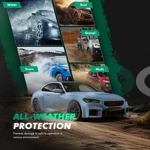 Vista 6 de SCITOO Juego de 4 solapas universales para barro 2019-2021 para Volvo XC40 delanteras y traseras