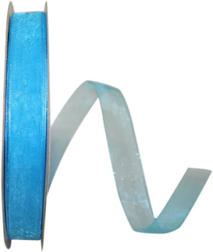 Vista 103 de Reliant Ribbon 25621-053-09C Cinta transparente de gasa, 1-1/2 pulgadas x 100 yardas, azul