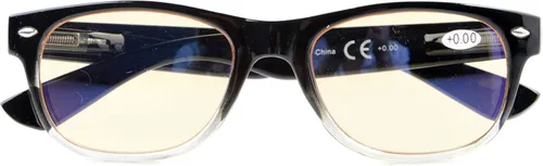 Vista 7 de Gafas clásicas de lectura para computadora con filtro de luz azul con protección UV