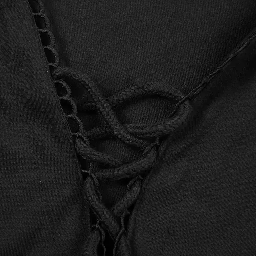 Vista 5 de Vestido gótico de talla grande para mujer, disfraz sexy de bruja de Halloween para adultos, disfraces de cosplay 2023, vestidos renacentistas