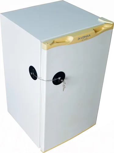 Vista 8 de MUIN Cerradura de refrigerador de alta seguridad con llave, cerradura de puerta de refrigerador mini para niños y adultos, cerradura multifuncional