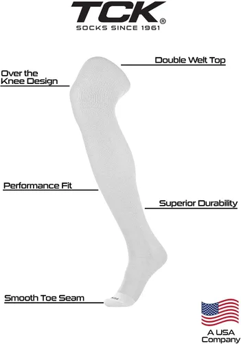 Vista 2 de TCK Socks Por encima de la rodilla para hombre