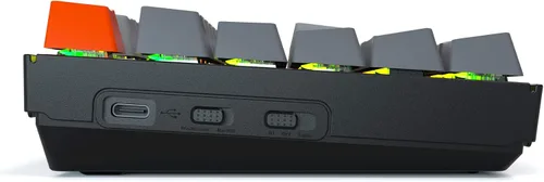 Vista 5 de Keychron K8 Teclado mecánico inalámbrico sin teclas para Mac retroiluminación RGB intercambiable en caliente Bluetooth multitarea teclado de juego