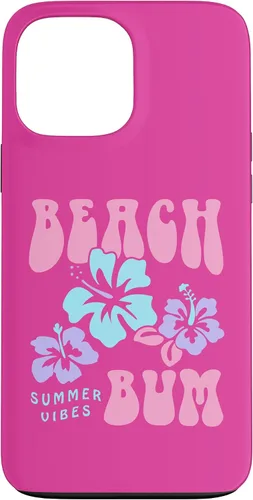 Vista 24 de Coconut Girl Beach Bum Pastel Graphic Trendy y2k 90s Retro Case for iPhone 17