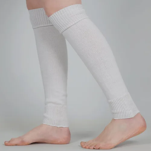 Vista 3 de MySocks Calentadores de piernas extra suaves y elegantes para invierno de los años 80, para fiesta, baile, neón, largos calentadores de piernas