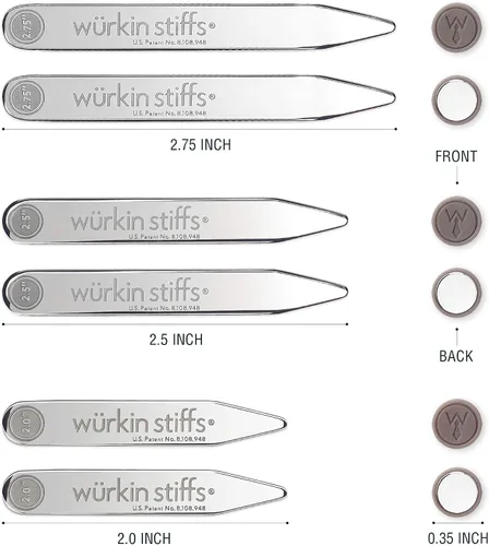 Vista 2 de Power Stays Magnetic Collar Stays by Würkin Stiffs