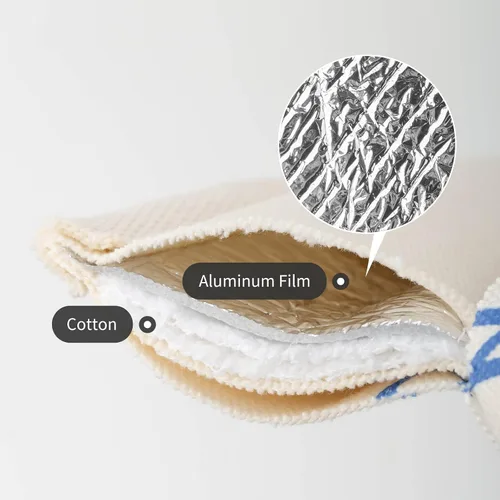 Vista 6 de SHIMOYAMA Guante de vapor para ropa, 1 paquete, guante de planchado, guante antivapor grande, guante resistente al calor, accesorios de vapor