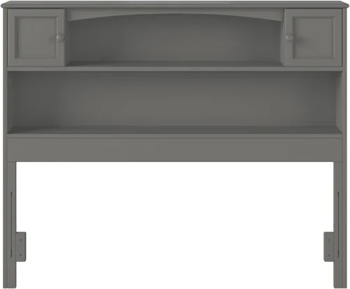 Vista 5 de Atlantic Furniture AR285839 Newport - Cabecero para libros, color gris