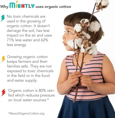 Vista 6 de Mightly Vestido de camiseta básico de manga larga para niña, 95% algodón orgánico, colorido vestido de camiseta para niños, escuela, fiestas