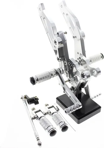 Vista 9 de FXCNC CNC Grom Billet - Juego de clavijas traseras para motocicleta, reposapiés totalmente ajustables, compatible con GROM MSX125 2012 2013 2014