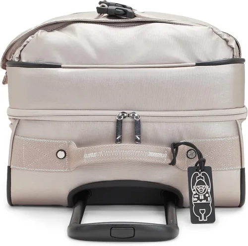 Vista 6 de Kipling Equipaje rodante mediano espontáneo, Brillo metálico., Esponja M