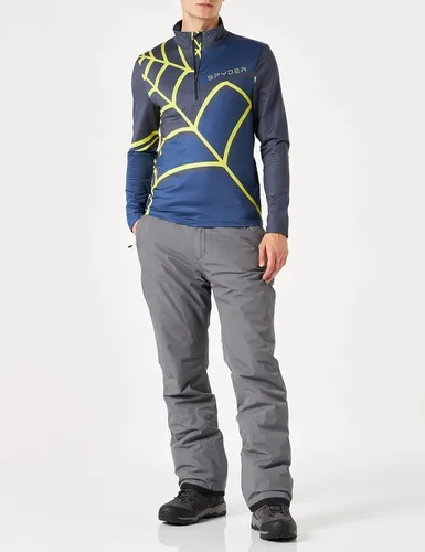 Vista 2 de Spyder Cuello en T Capitol Zip para hombre