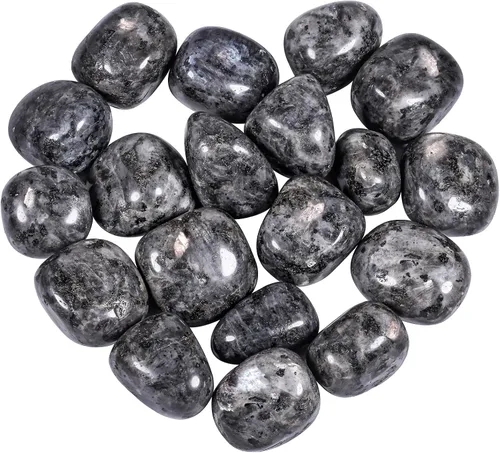 Vista 10 de Nupuyai Piedras pulidas pulidas de 1 libra (alrededor de 16.23 oz), cristales irregulares para curación/energía/piedras de ágata de árbol lisas