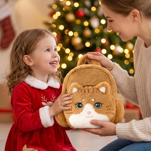 Vista 8 de Lazada Mochila para niños pequeños, Mochila Animal - Marrón, Viajar