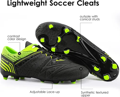 Vista 5 de DREAM PAIRS Men's Cleats Football Soccer Shoes