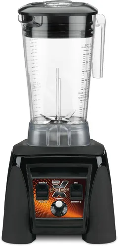Vista 7 de Waring Licuadora comercial MX1200XTXP de 3.5 HP con controles de dial de velocidad variable y contenedor de copoliéster libre de BPA de 48 oz, 120V
