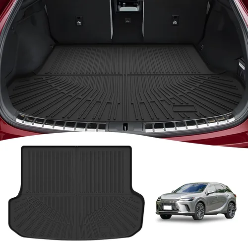 Vista 20 de Revestimiento de carga para Audi A4 / S4 2017 2018 2019 2020 2021 2022 2023 2024 Tapete de carga resistente (no para modelos A4 All-Road)