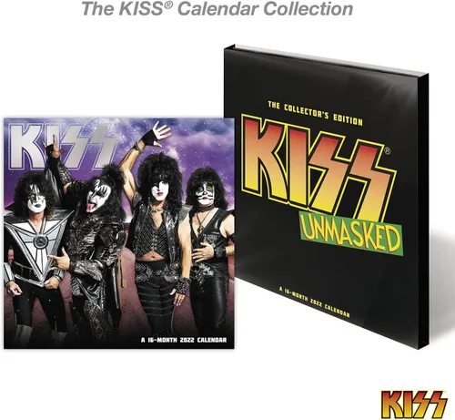Vista 6 de Calendario de pared KISS 2022, 12 x 12 pulgadas, mensual (DDD71128)