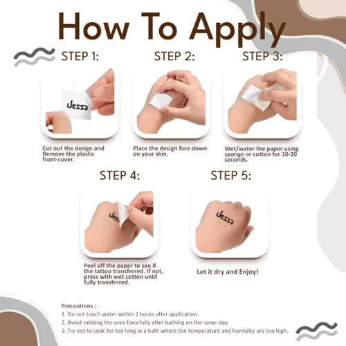 Vista 7 de Tatuajes temporales realistas personalizados, diseños de texto con nombre personalizado, crea tus propios tatuajes falsos para adultos, hombres