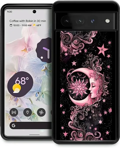 Vista 341 de Compatible con Google Pixel 4A 5G Mobile Case Creative Acrylic Back Panel Silicona Edge Case Slim Protección Especialmente para Google Pixel 4A 5G