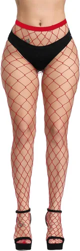 Vista 27 de Medias de Red para Mujer, Medias de Cintura Alta, Medias Sexys, Medias Transparentes, Medias de Malla negro_1