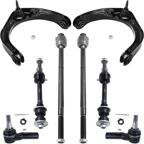 Vista 426 de Detroit Axle - Kit de brazos de control de extremo de 8 piezas para Toyota 2001-2003 Highlander 2002-2003 Camry Lexus ES300, 2 conjuntos de brazos