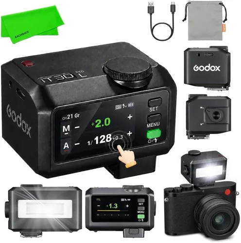 Vista 11 de Godox iT30Pro S TTL Mini cámara flash para Sony ZV-E10 a7IV a7CII a6700 ZV-1 ZV‑E10 II A7III A7R V A7SIII ZV‑1 A7CR a6600 a6300, etc., 2.4G HSS